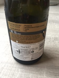 Prosecco DOC Treviso Brut Back